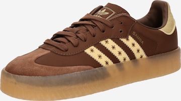 ADIDAS ORIGINALS Sneakers 'SAMBAE' in Brown: front