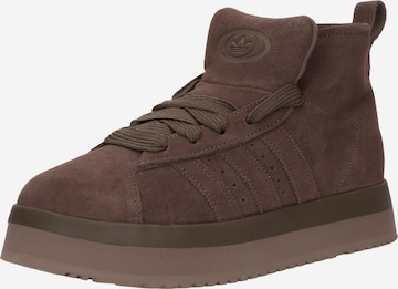 ADIDAS ORIGINALS Lace-Up Ankle Boots 'CAMPUS 00s' in Brown: front