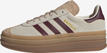 ADIDAS ORIGINALS Sneakers 'Gazelle Bold' in Beige: front