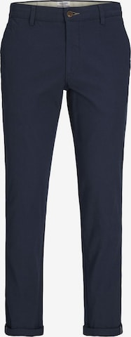 JACK & JONES Slim fit Chino Pants 'JJMarco' in Blue: front