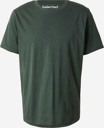 SELECTED Shirt 'SLHaspen' in Green: front
