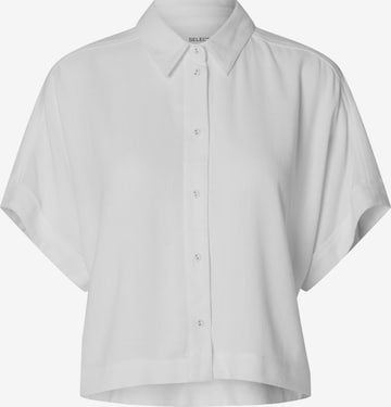 SELECTED Blouse 'Viva' in White: front
